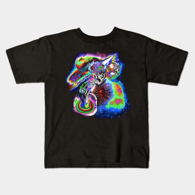 Official :2nd End; Psychedelic Enlightenment Kids T-Shirt by 2ndEnd